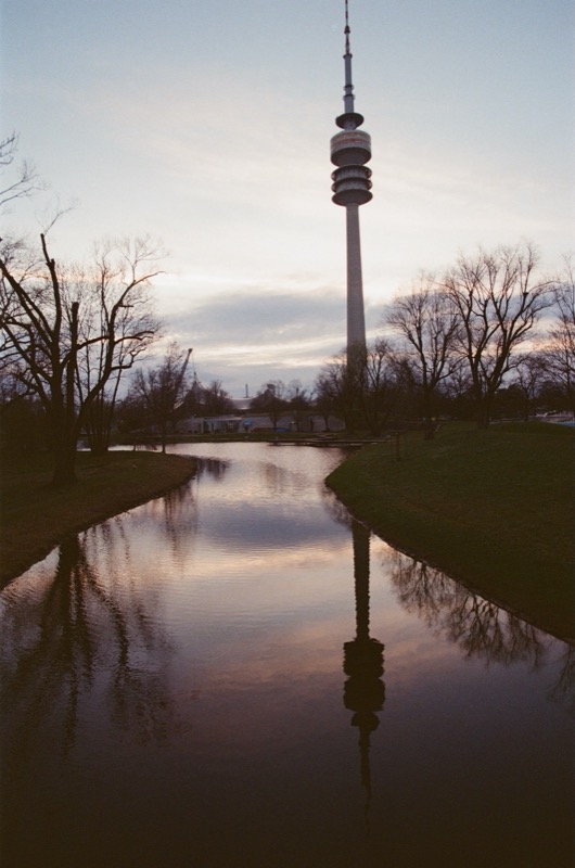 Olympic Tower Reflection